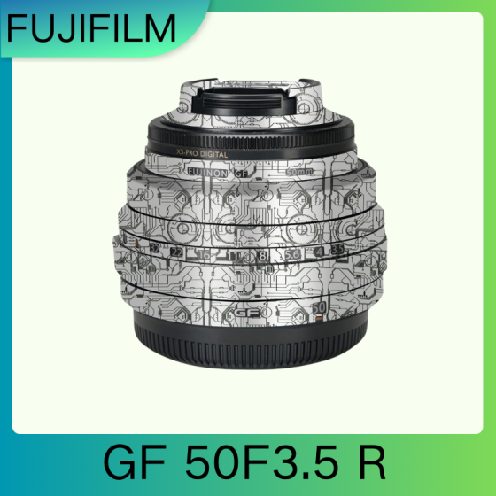 Lentes Fujifilm GF50F3.5 R  - Pele câmera, adesivo câmera - com alta resistência a arranhões, à prova d'água e com design elegante.